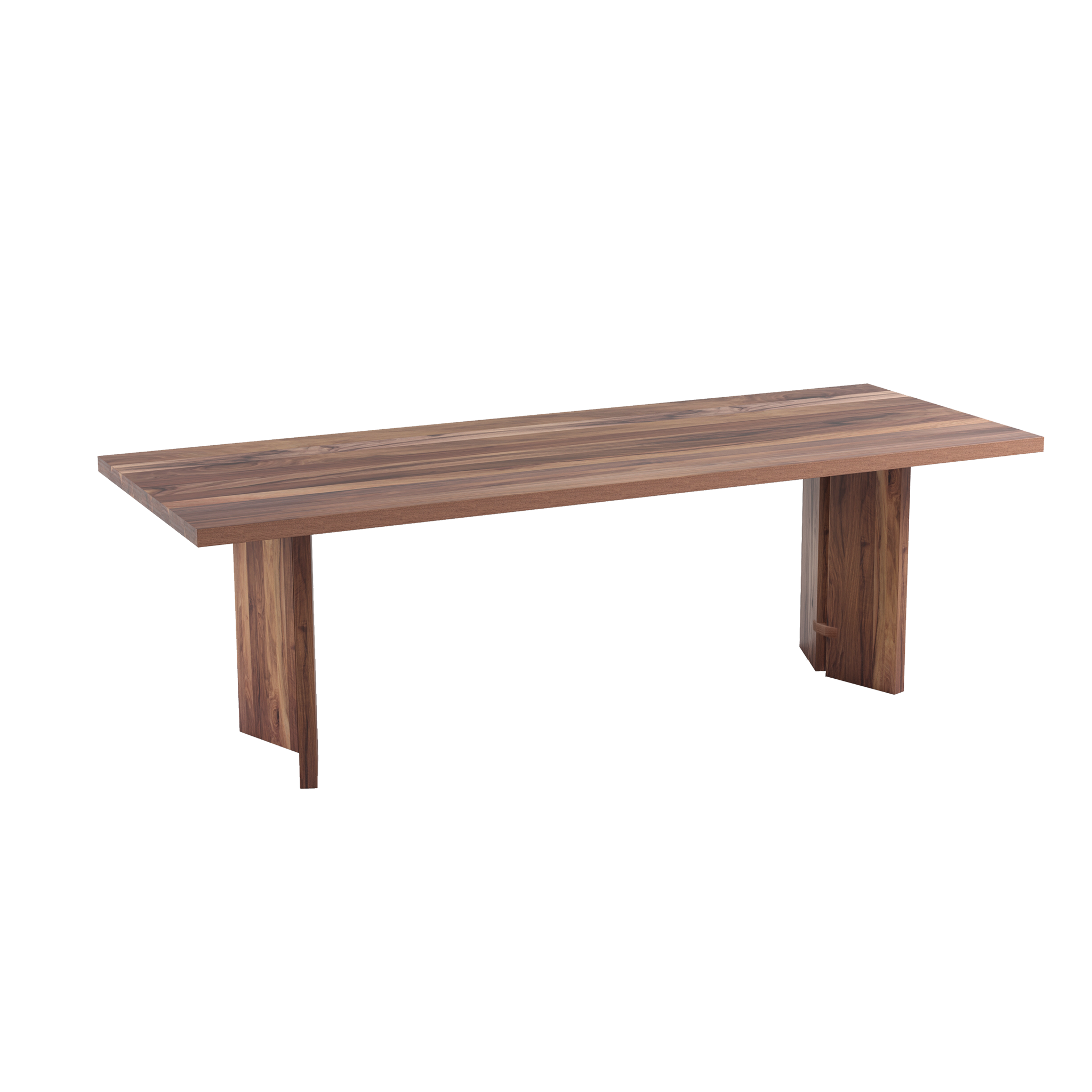 Natural Wood Dining Table | Long Wooden Table, Built in Canada – Union ...
