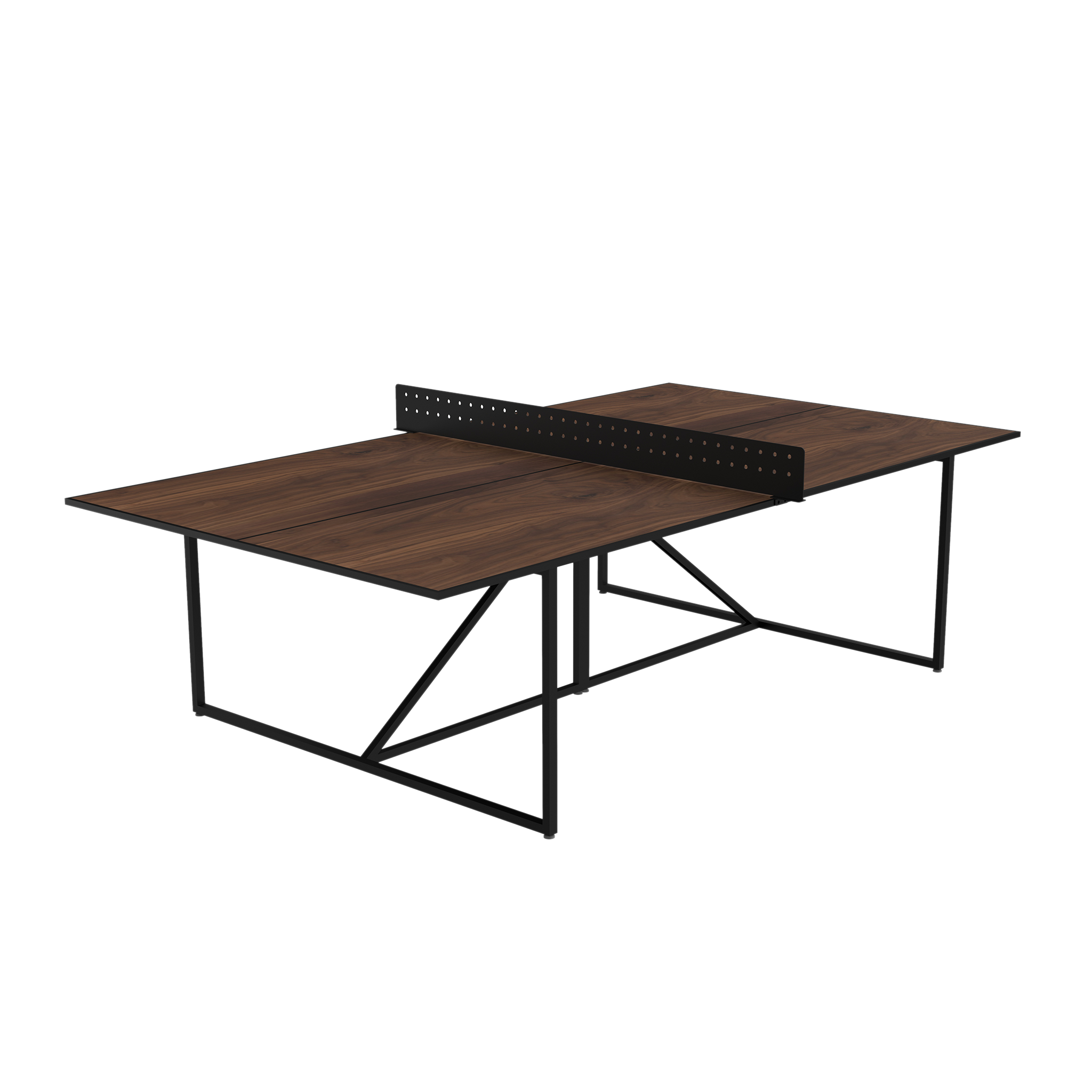 9 x 5 Feet Foldable Table Tennis Table All-Weather Ping Pong Table wit ...