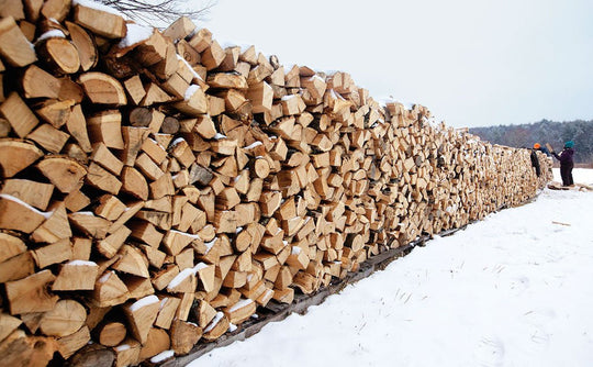 The Best Way to Stack Firewood