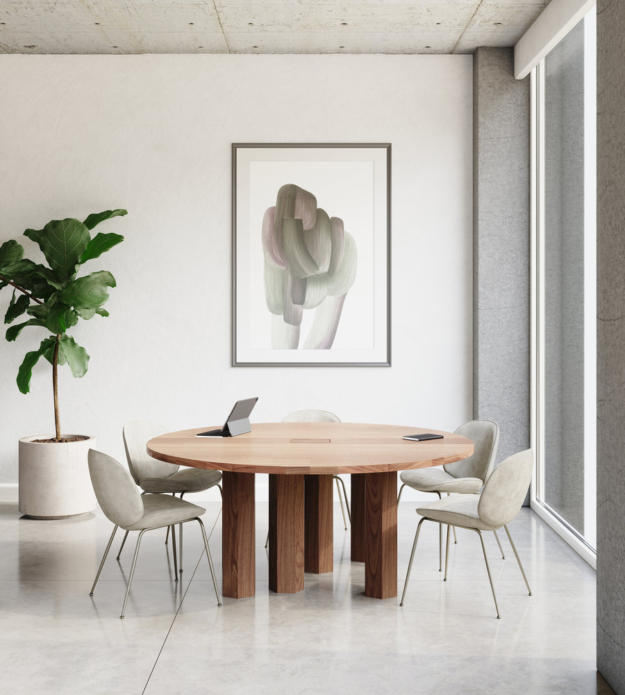round meeting room table