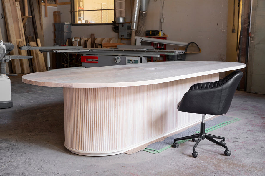 Radius Conference Table Oval Conference Table | Conference Table Custom Built β Union Wood Co