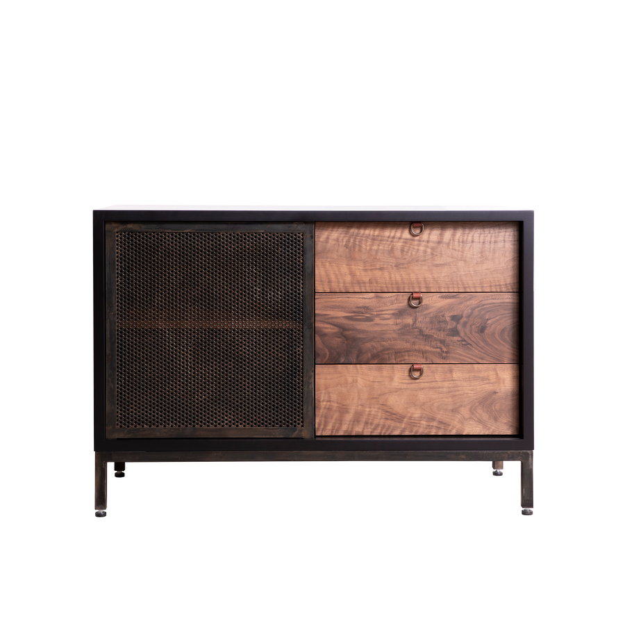 walnut cabinet