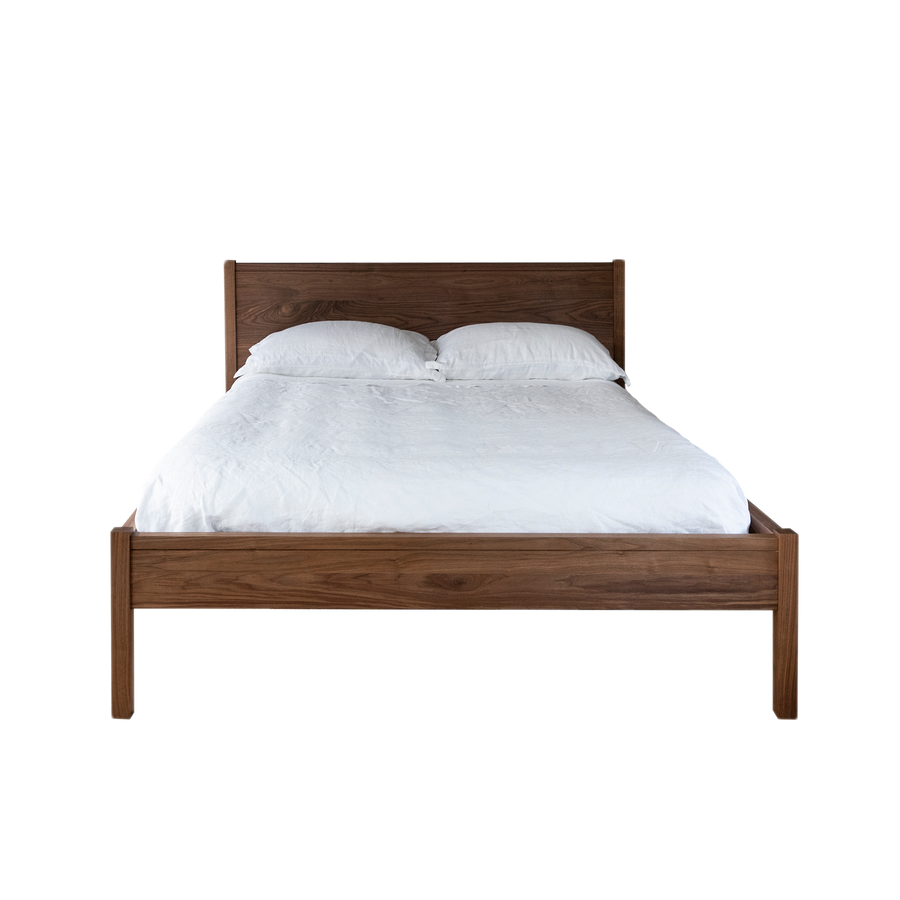 solid wood bed frame canada