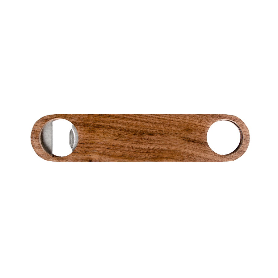 walnut bottle opener