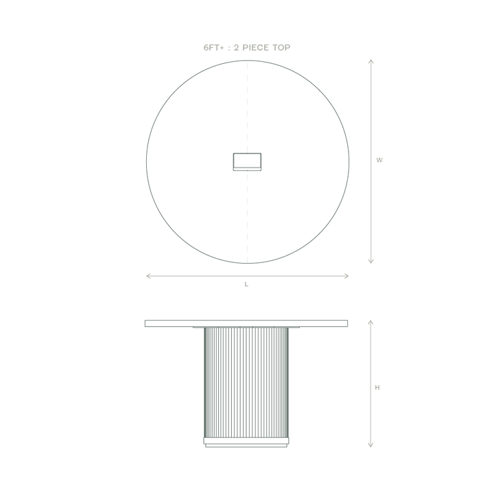 Radius Conference Table Round Meeting Table | Wood Round Conference Table β Union Wood Co