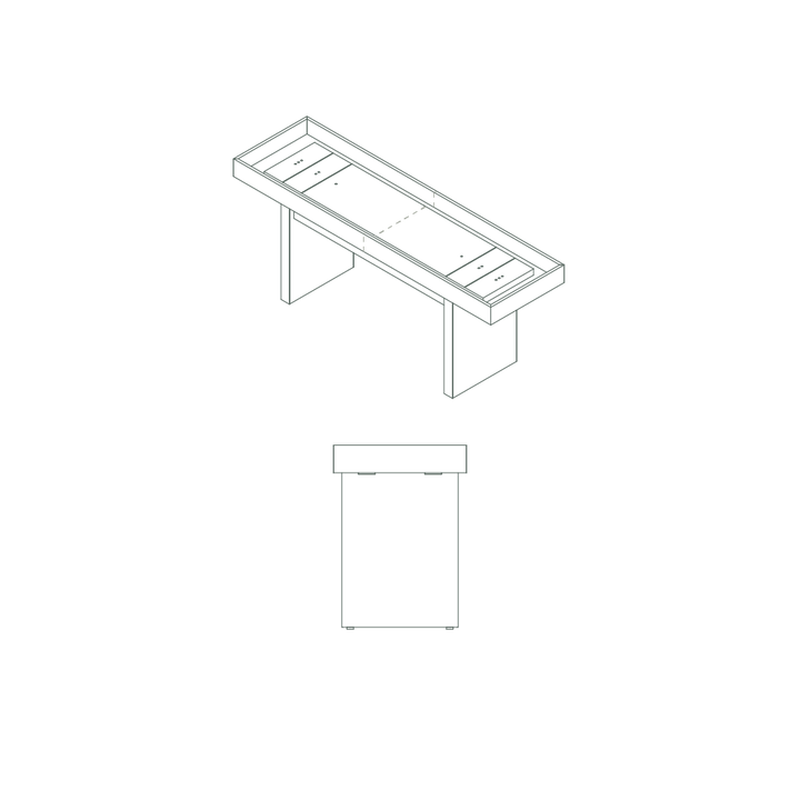 shuffleboard table canada drawing