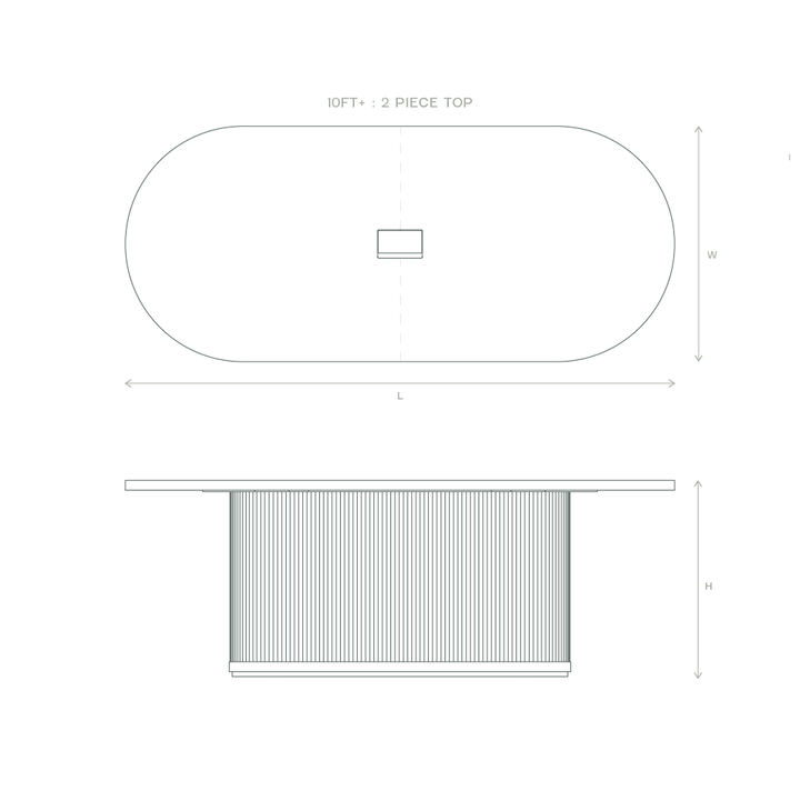 Radius Conference Table Oval Conference Table | Conference Table Custom Built β Union Wood Co