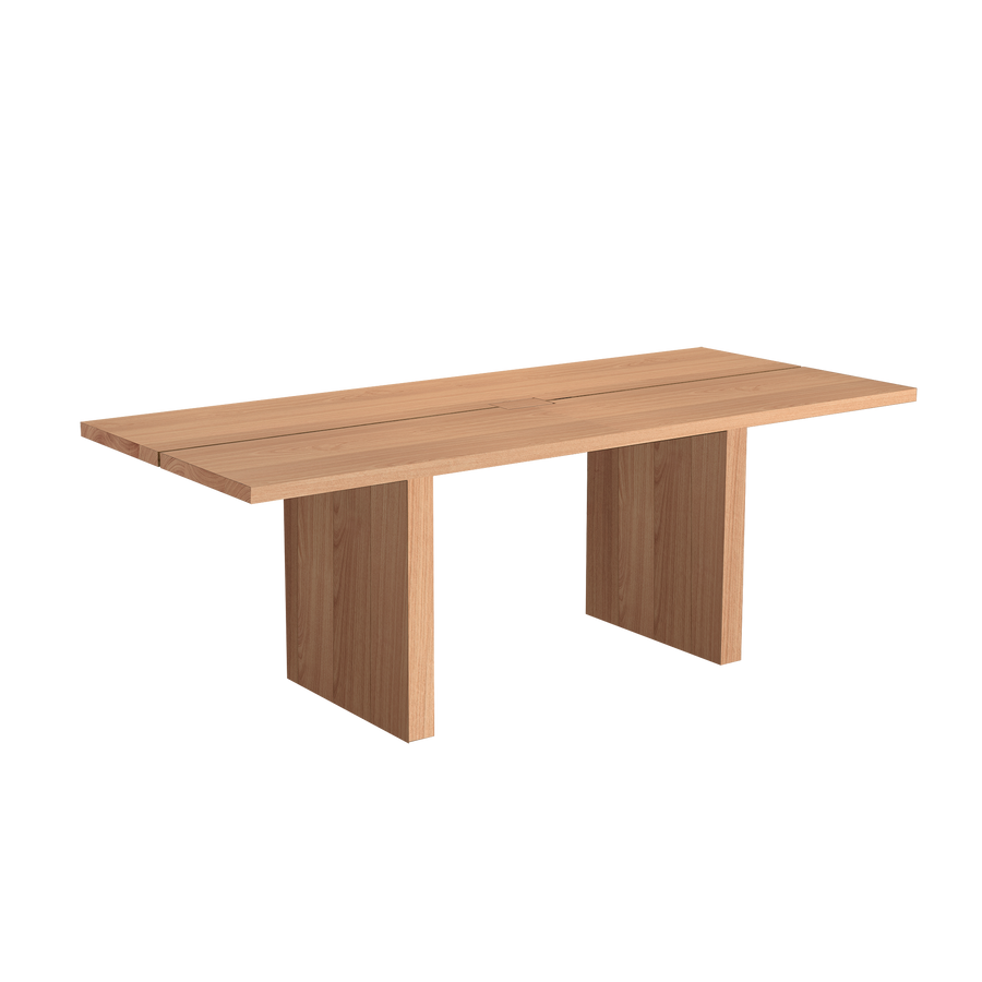 wood conference table