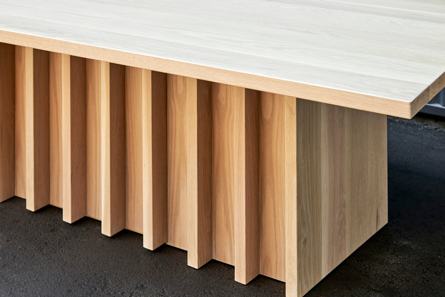 Table Slant Solid Wood Dining Table | Handcrafted in Canada – Union Wood Co