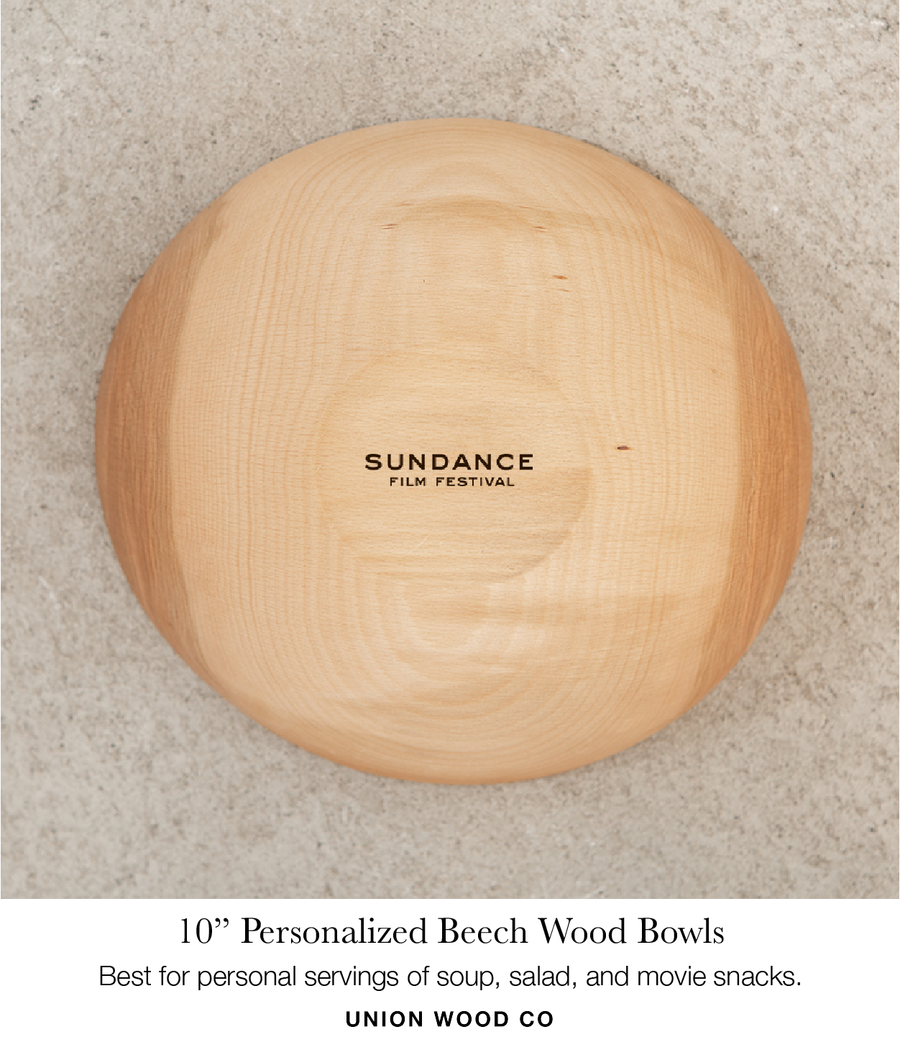 10 inch custom wood bowl