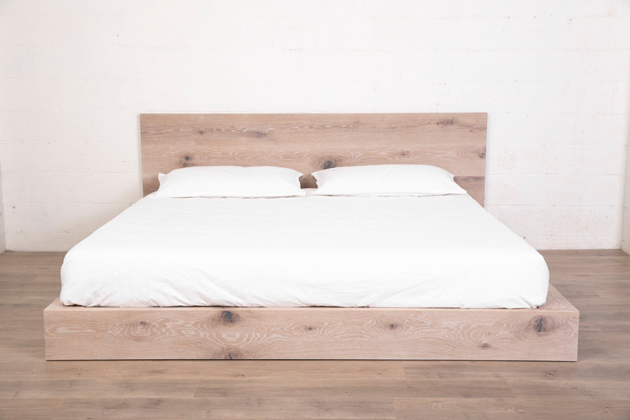 minimalist wood bed Vancouver