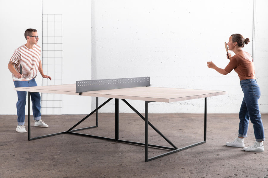 custom wood ping pong table