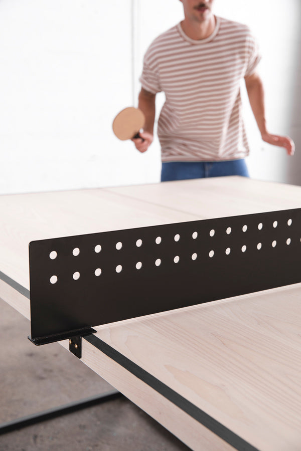 wood ping pong table