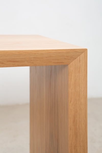 bench with chamfer edges