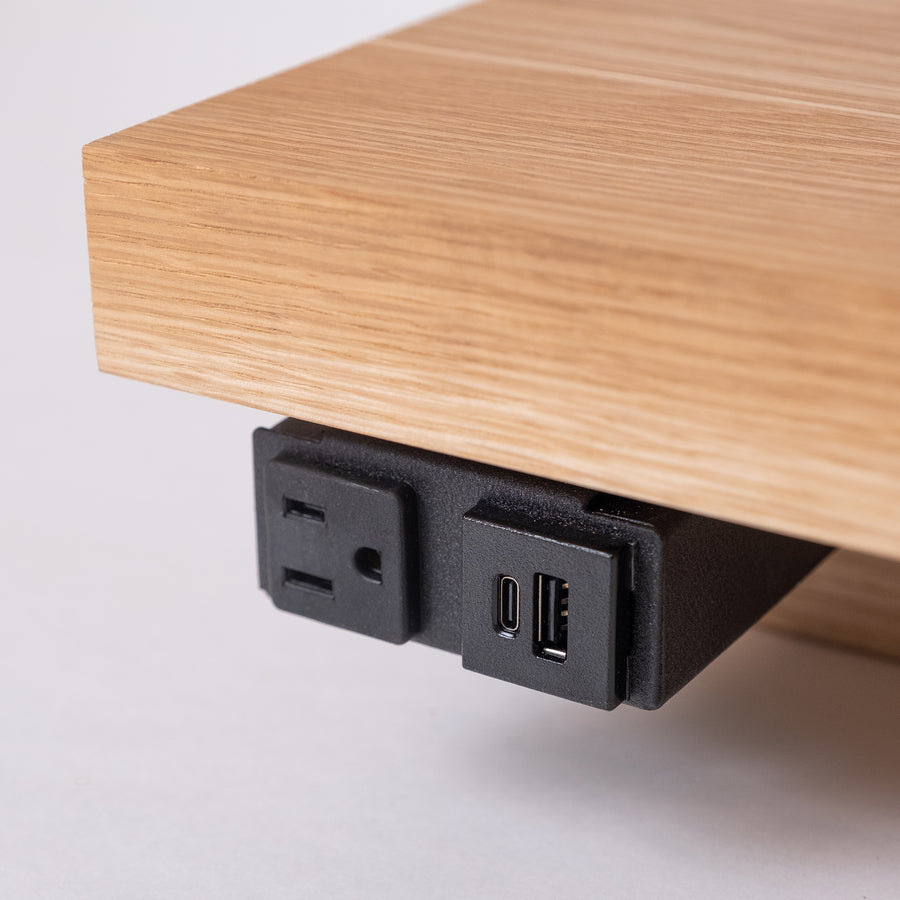 Undermount Power Module Dean Power Box | Tabletop Power Units for Your UWCo Wood Desk – Union ...
