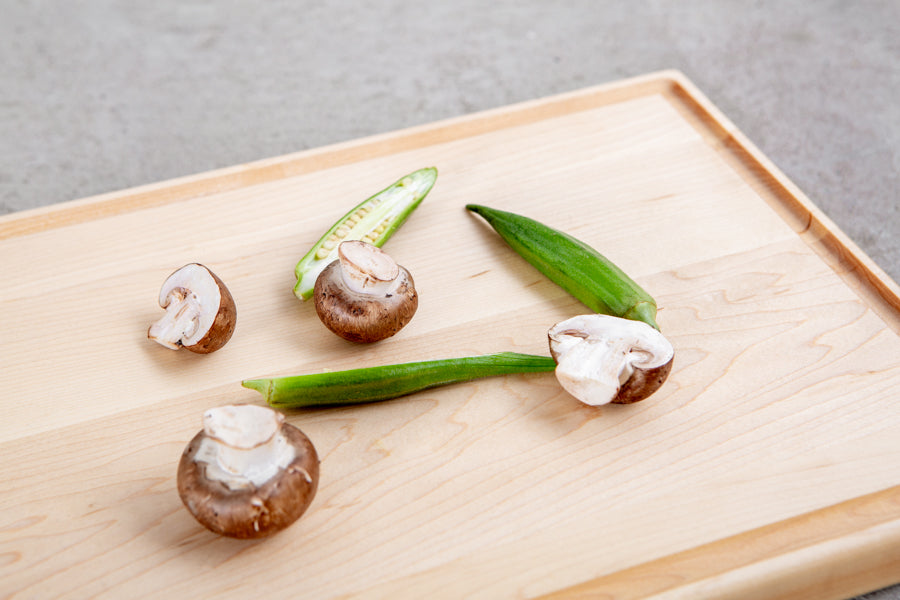 solid maple cutting board