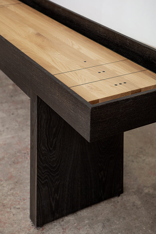 solid wood shuffleboard table Canada