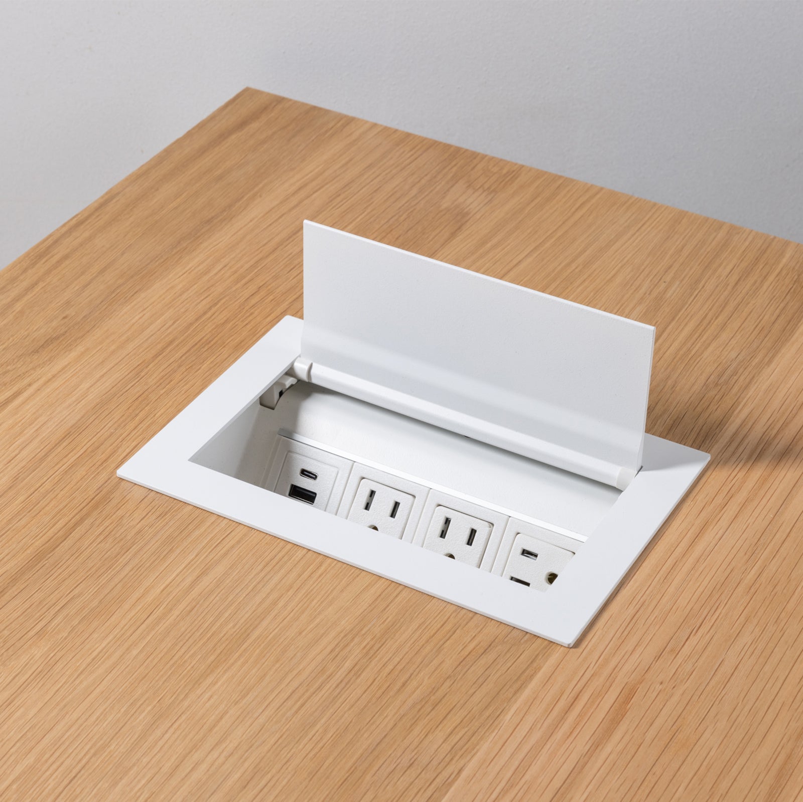 Ellora Power Box | Tabletop Power Units for Wood Desks and Tables ...