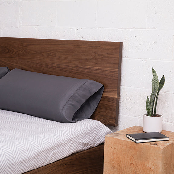 modern wood bed canada