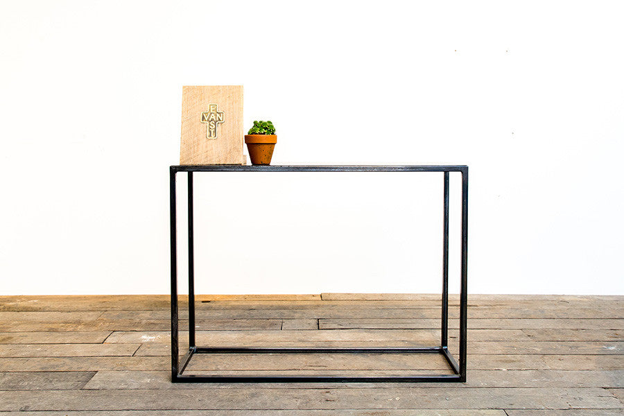 modern console table