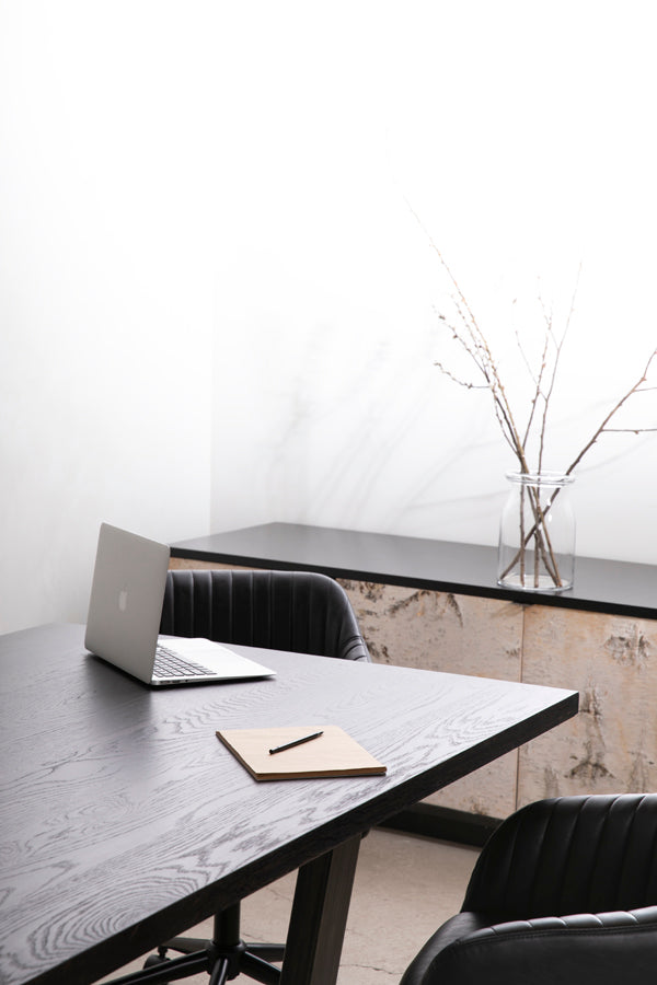 solid wood boardroom table