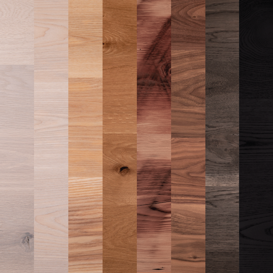 wood samples