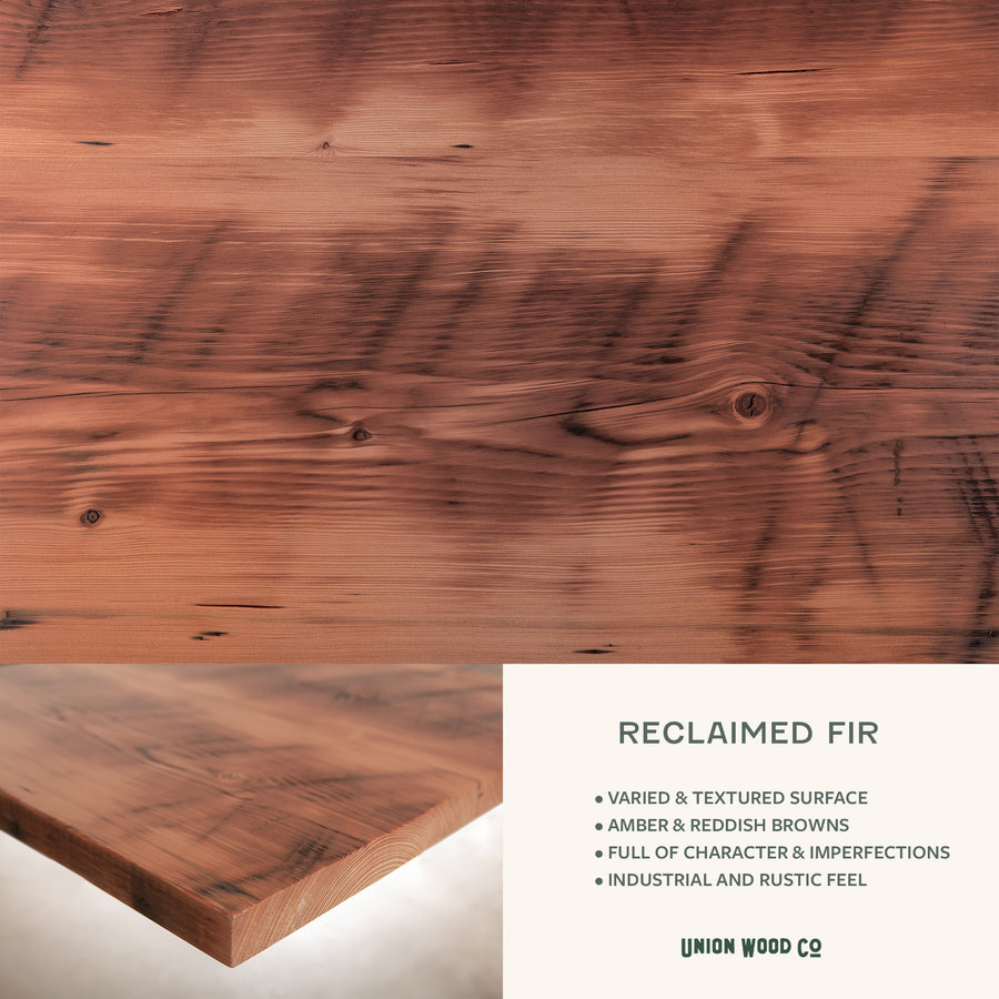 Natural Wood Examples Materials - Solid Woods, Finishes & Metals – Union Wood Co