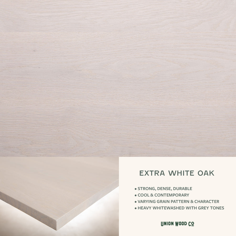 Materials - Solid Woods, Finishes & Metals – Union Wood Co