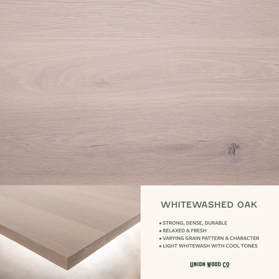 Materials - Solid Woods, Finishes & Metals – Union Wood Co